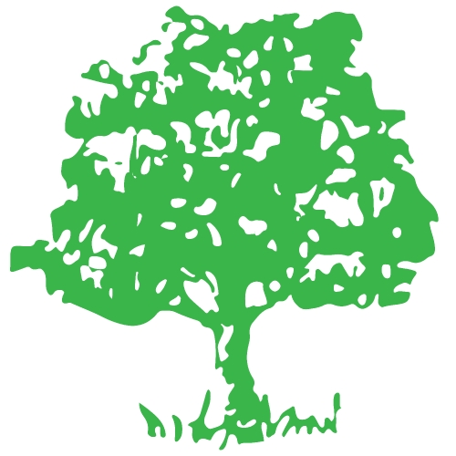 trees with leaves icon sign design