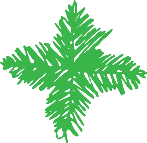 Trees with leaves icon sign design
