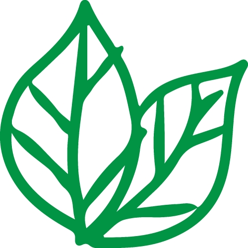 Trees with leaves icon sign design