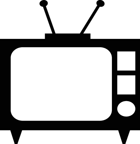 TV icon illustration
