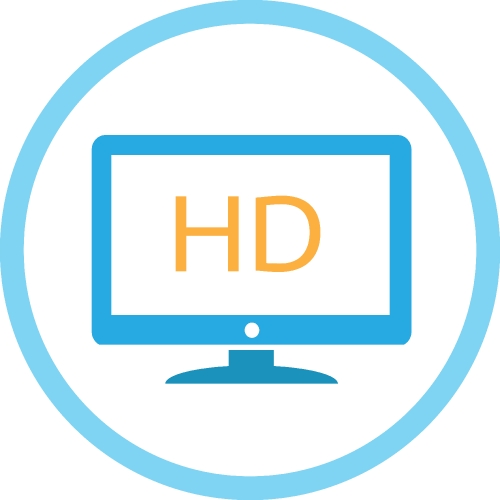 tv icon sign symbol design