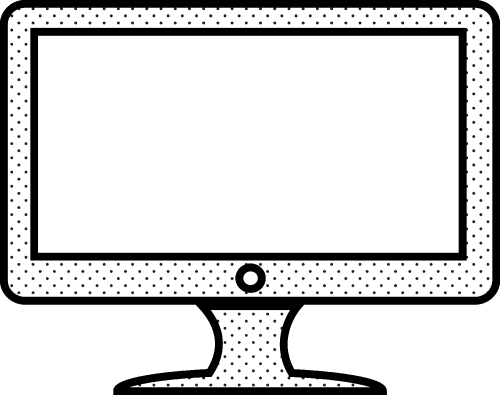 TV icon sign symbol design