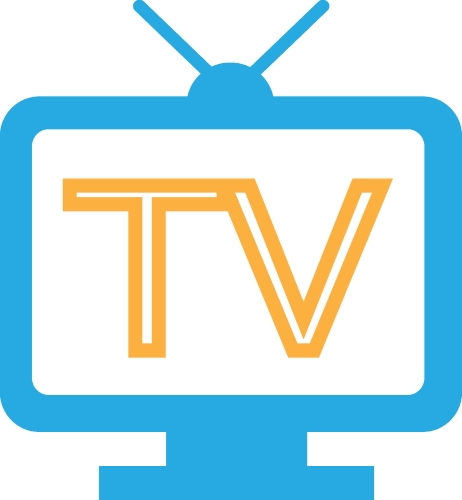 TV icon sign symbol design