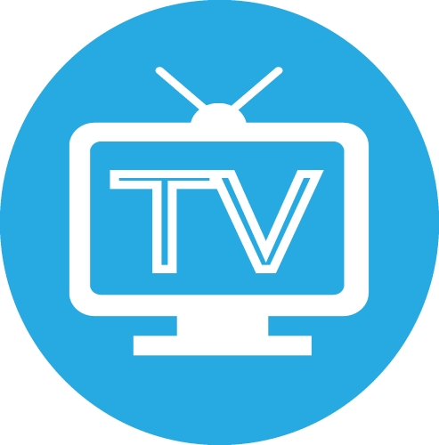 TV icon sign symbol design