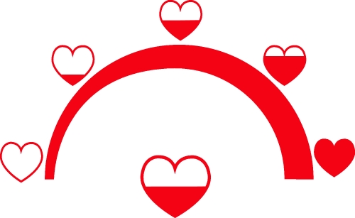 Valentine's day card idea Love meter sign design
