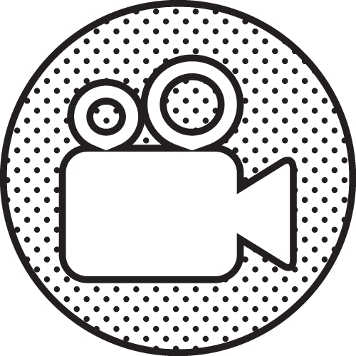 video camera icon sign design