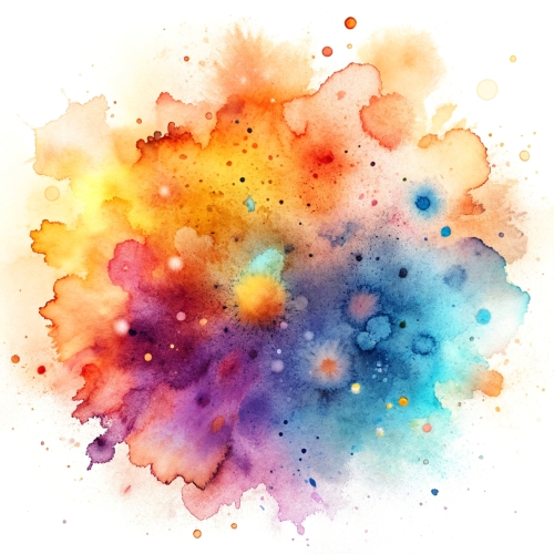 Watercolor background abstract wallpaper design