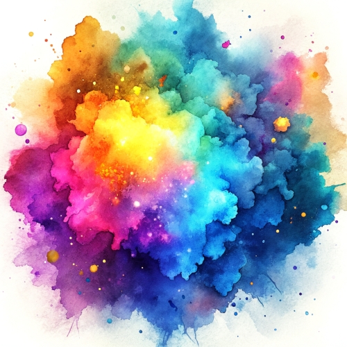 Watercolor background abstract wallpaper design