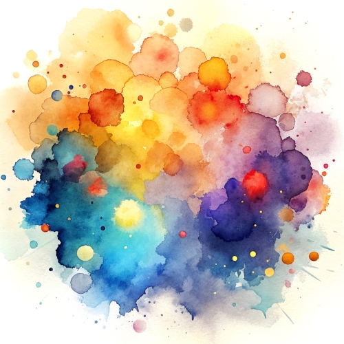 Watercolor background abstract wallpaper design