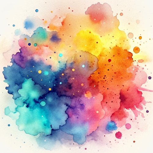 Watercolor background abstract wallpaper design