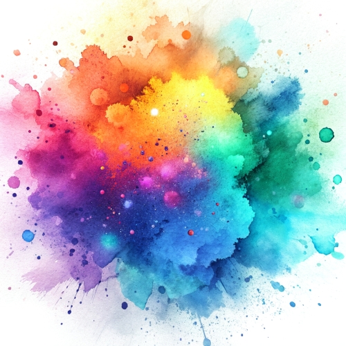 Watercolor background abstract wallpaper design