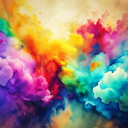 Watercolor background abstract wallpaper design