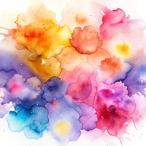 Watercolor background abstract wallpaper design