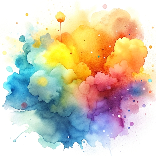 Watercolor background abstract wallpaper design