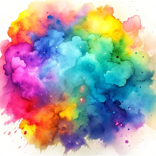 Watercolor background abstract wallpaper design