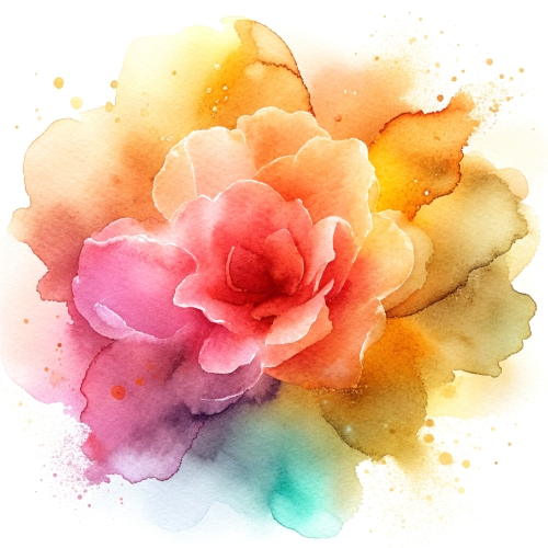 Watercolor background abstract wallpaper design