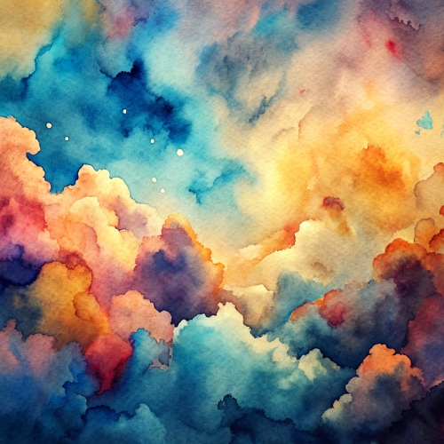 Watercolor background abstract wallpaper design