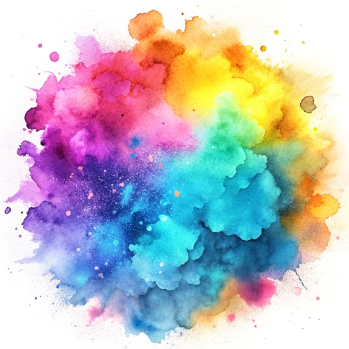 Watercolor background abstract wallpaper design