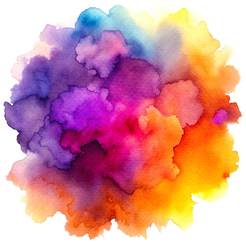 Watercolor background abstract wallpaper design