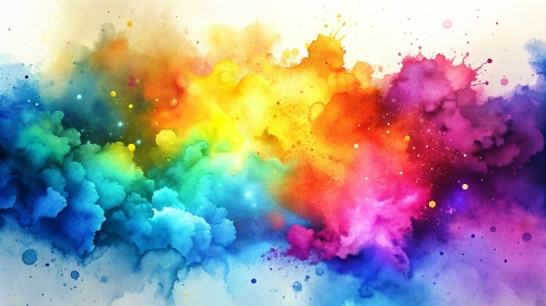 Watercolor background abstract wallpaper design