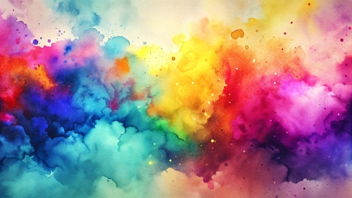 Watercolor background abstract wallpaper design