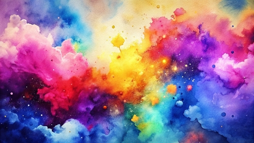 Watercolor background abstract wallpaper design