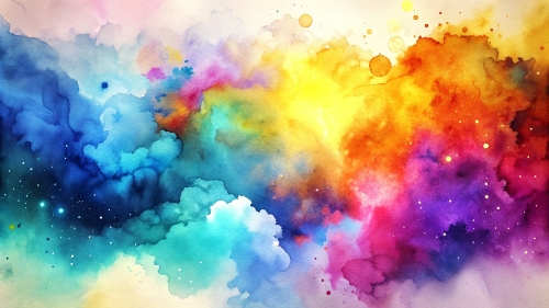 Watercolor background abstract wallpaper design