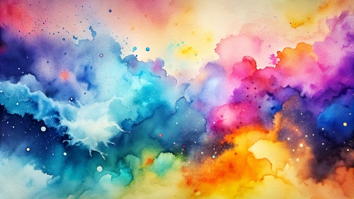 Watercolor background abstract wallpaper design