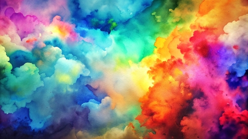 Watercolor background abstract wallpaper design