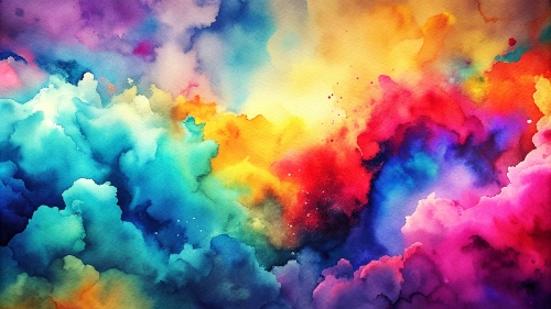 Watercolor background abstract wallpaper design