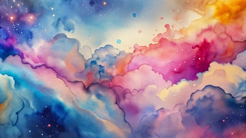 Watercolor background abstract wallpaper design