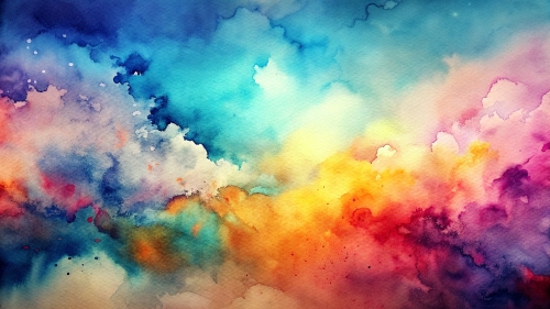 Watercolor background abstract wallpaper design