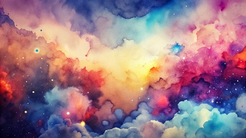 Watercolor background abstract wallpaper design