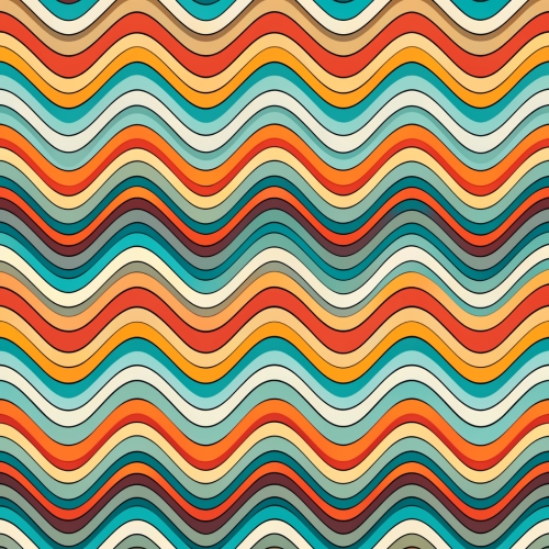 Wave seamless pattern background abstract wallpaper