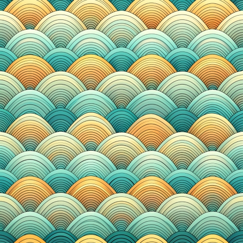 Wave seamless pattern background abstract wallpaper