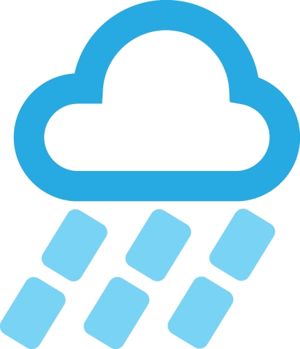 Weather Icon sign symbol design