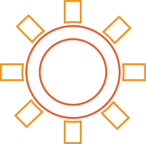 Weather Icon sign symbol design