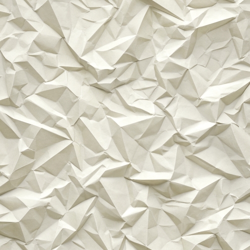 White crumpled paper abstract background design