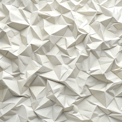 White crumpled paper abstract background design