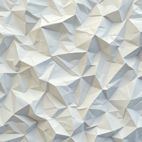 White crumpled paper abstract background design