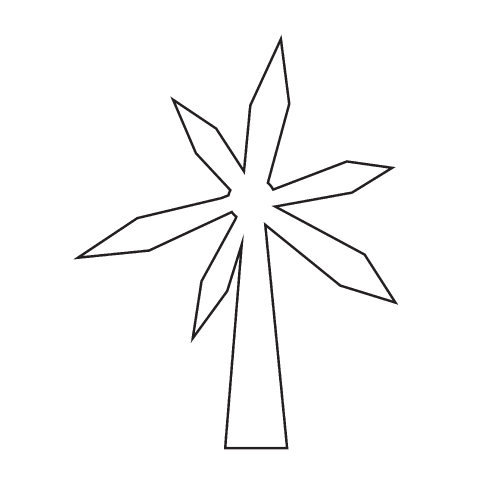 Wind turbine icon