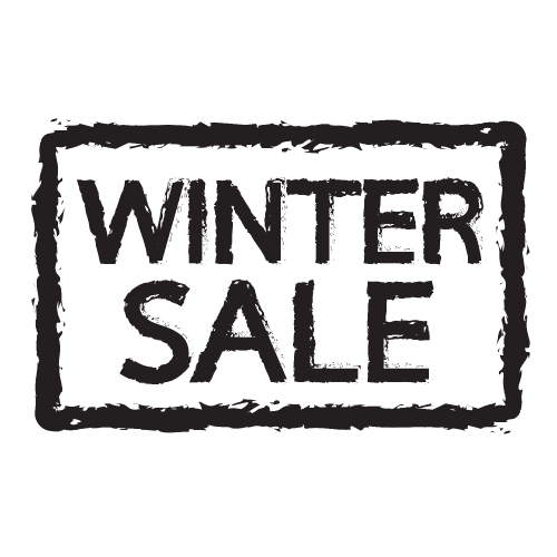 Winter sale Stock Illustration