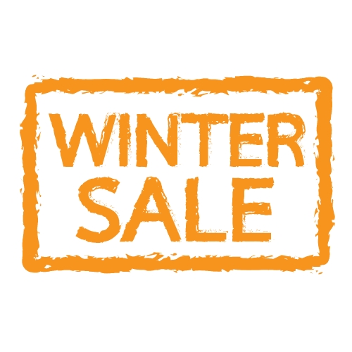 Winter sale Stock Illustration