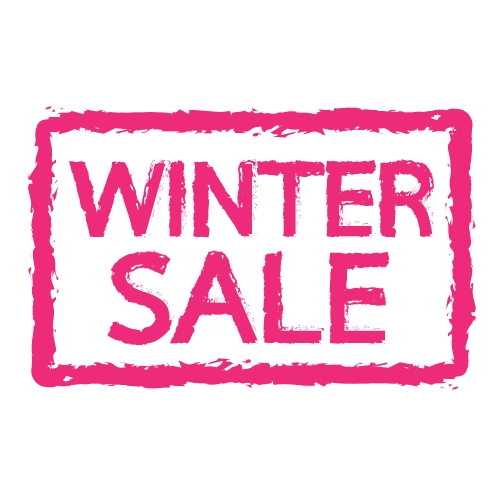 Winter sale Stock Illustration