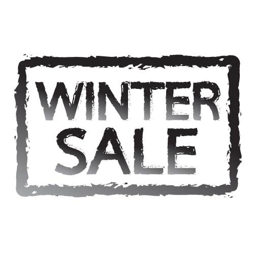 Winter sale Stock Illustration