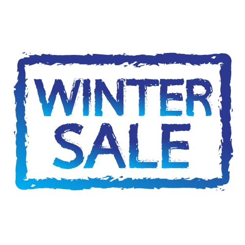 Winter sale Stock Illustration