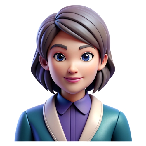 Women in futuristic fashion avatar people icon character cartoon