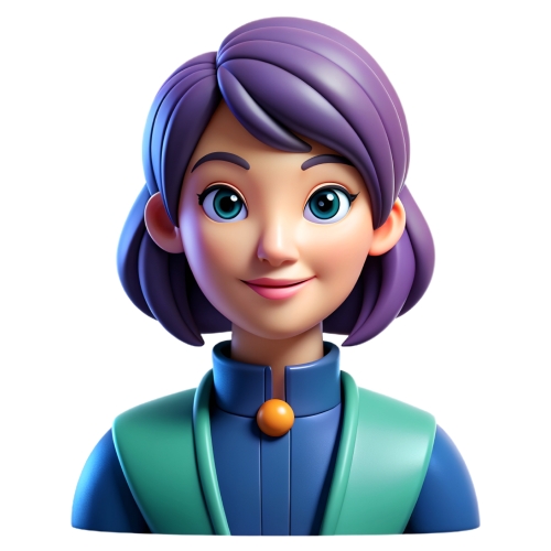 Women in futuristic fashion avatar people icon character cartoon