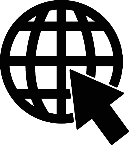 world icon sign