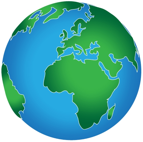 world map icon